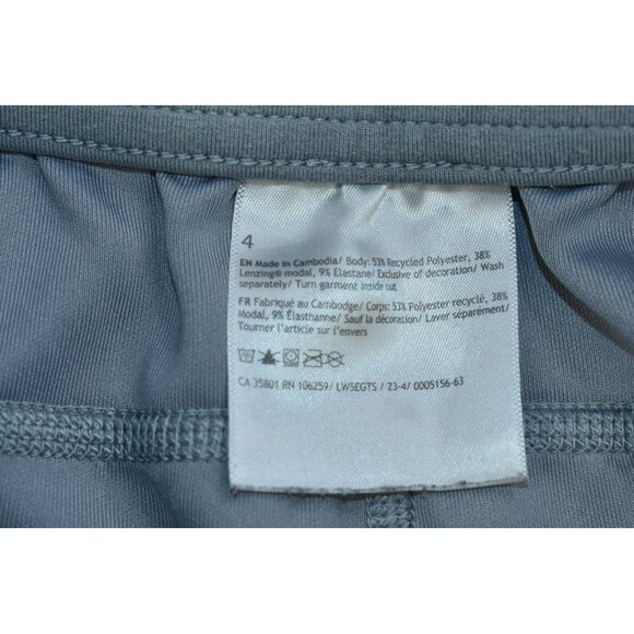 Lululemon Softstreme High-Rise Women's Pants Size 2 Gray Straight-Leg -Flaws- - Picture 11 of 16